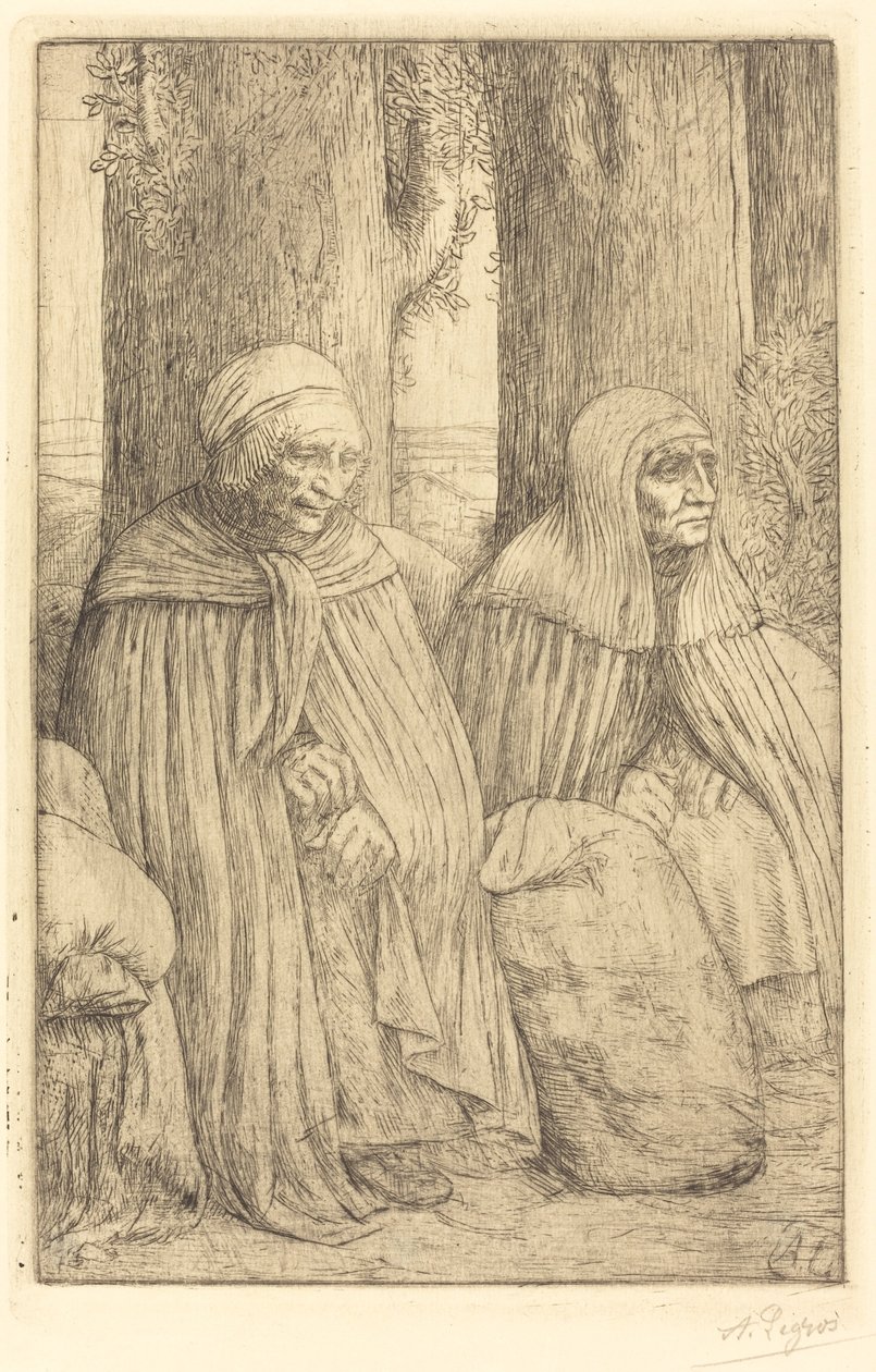 农民 作者 阿方斯·莱格罗斯（Alphonse Legros）