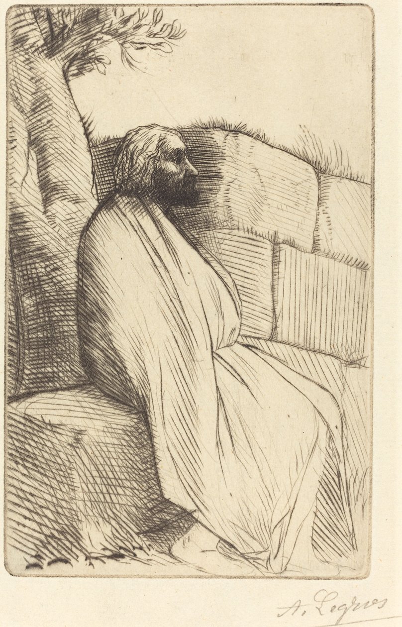 Philospher 哲学家。 作者 阿方斯·莱格罗斯（Alphonse Legros）