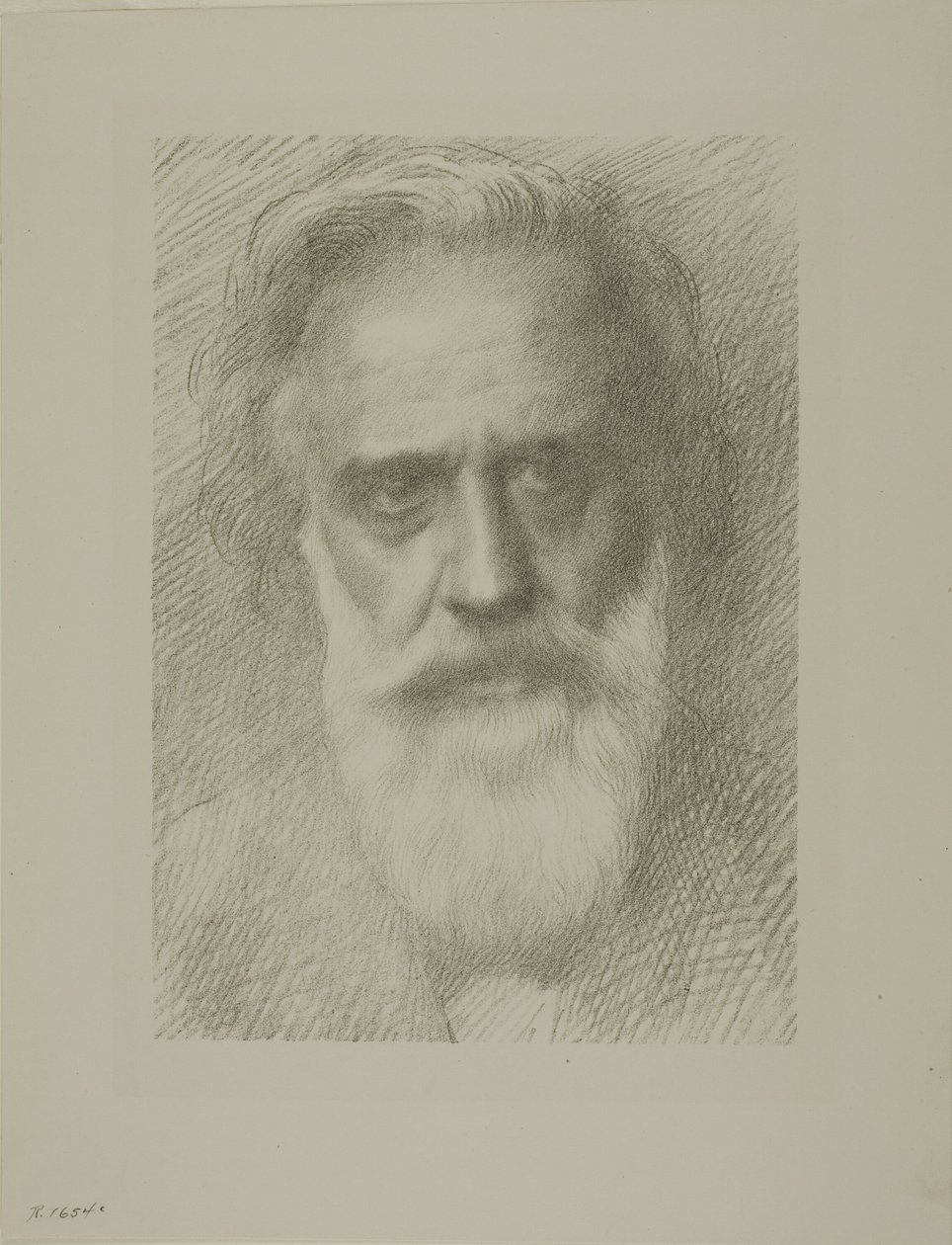 艺术家肖像》，第八版 作者 阿方斯·莱格罗斯（Alphonse Legros）