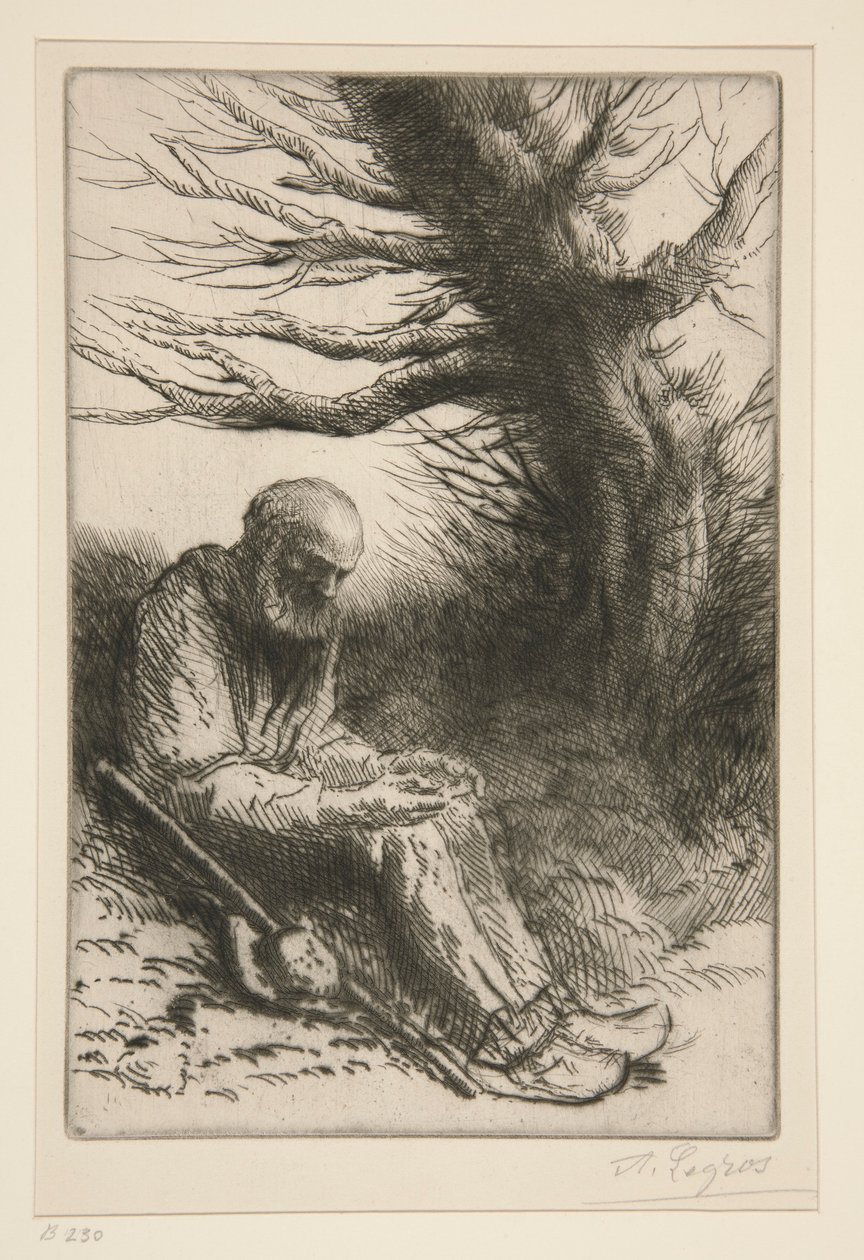 旅客休息 作者 阿方斯·莱格罗斯（Alphonse Legros）