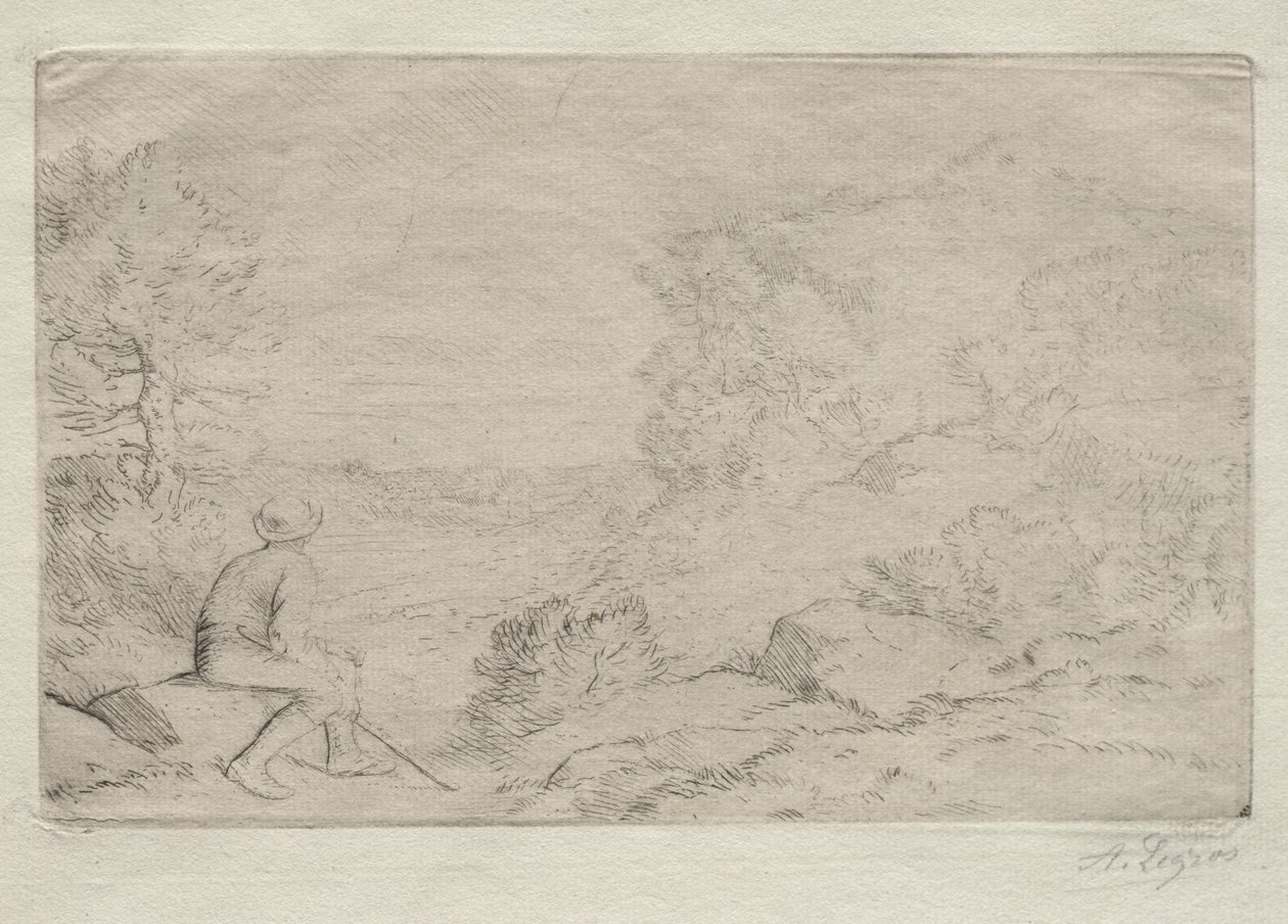 岩石 作者 阿方斯·莱格罗斯（Alphonse Legros）