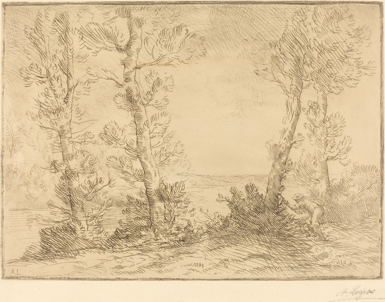 鲑鱼费舍尔 作者 阿方斯·莱格罗斯（Alphonse Legros）