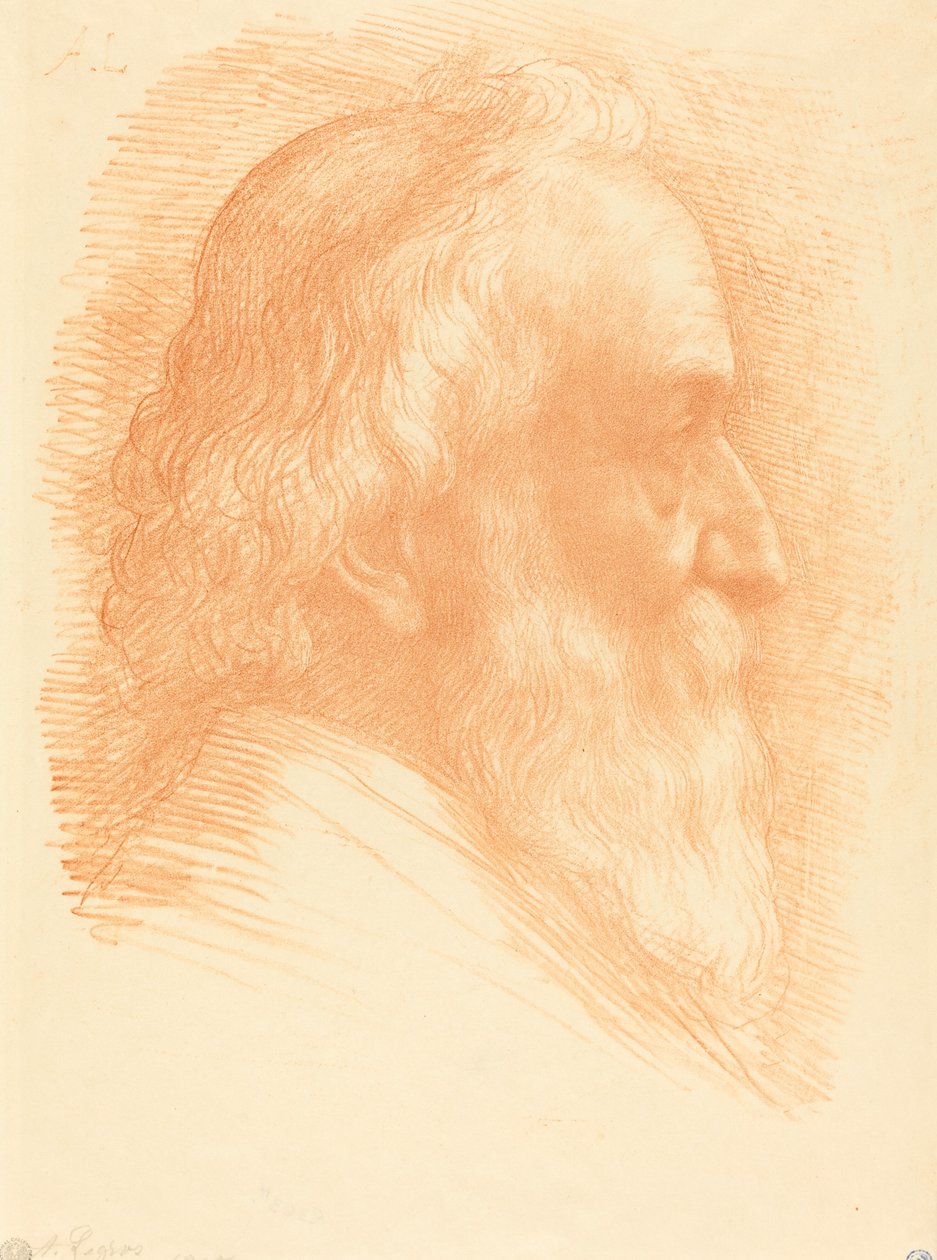 自画像》，第10版 作者 阿方斯·莱格罗斯（Alphonse Legros）
