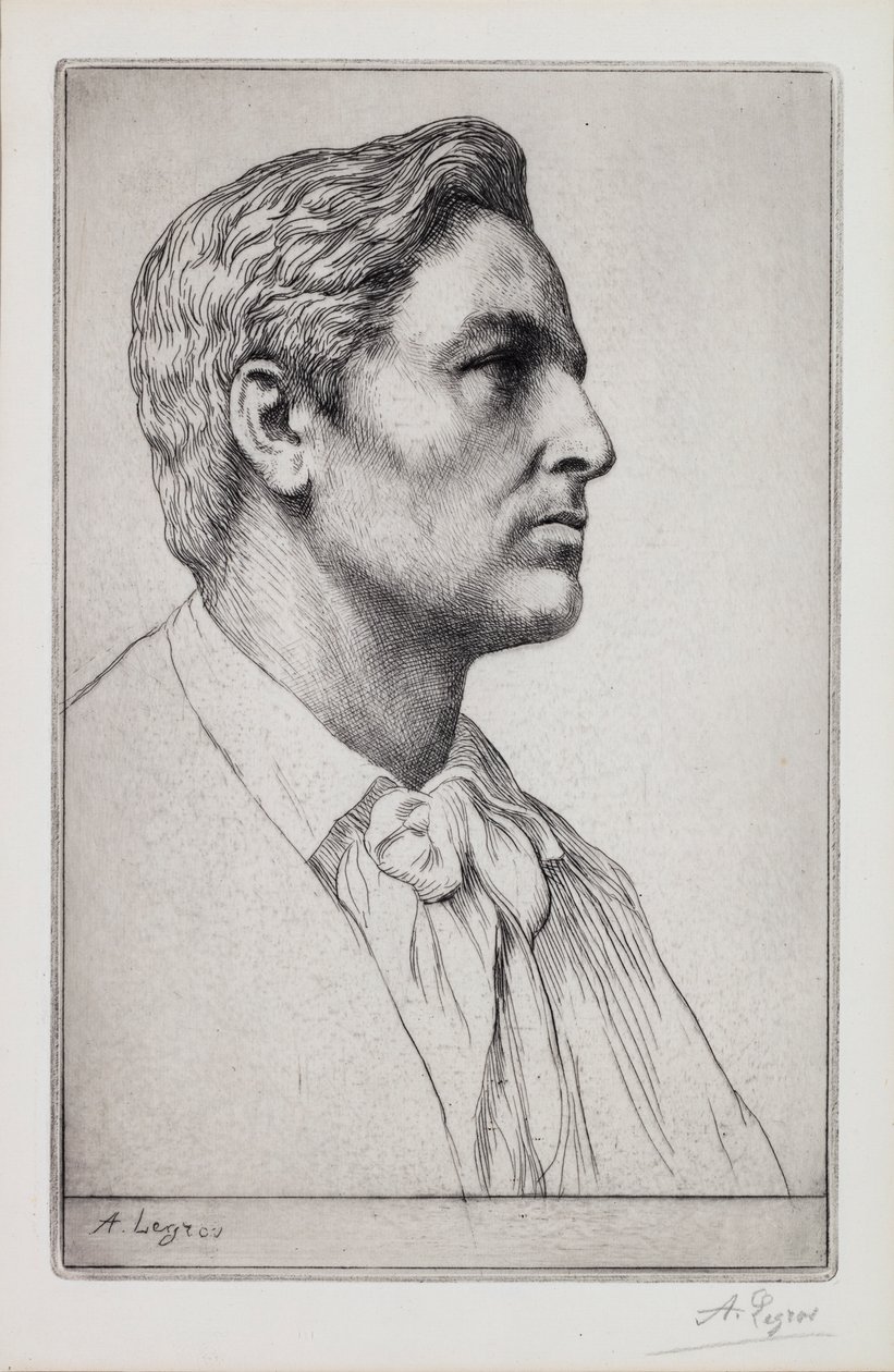 Charles Holroyd爵士（1861-1917）艺术家 作者 阿方斯·莱格罗斯（Alphonse Legros）