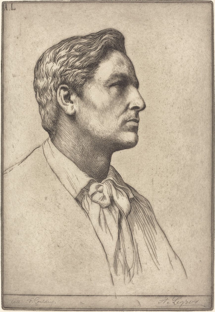查尔斯-霍罗伊德爵士。 作者 阿方斯·莱格罗斯（Alphonse Legros）