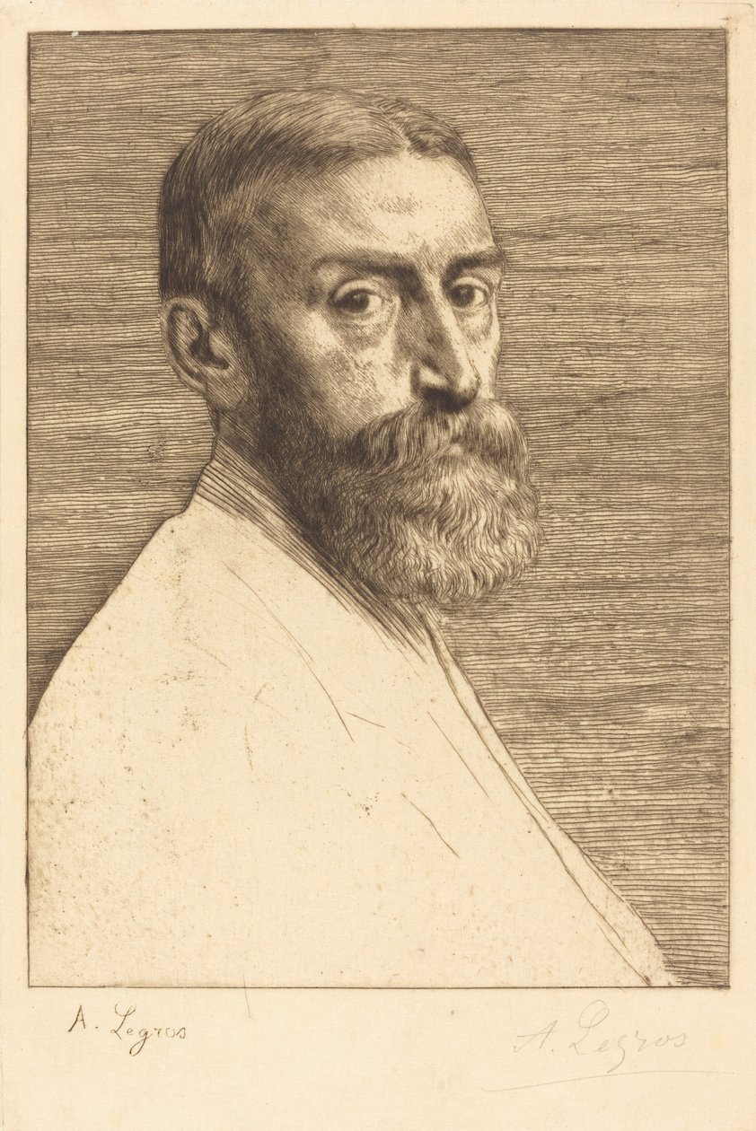 E.J. Poynter爵士，P.R.A. 作者 阿方斯·莱格罗斯（Alphonse Legros）