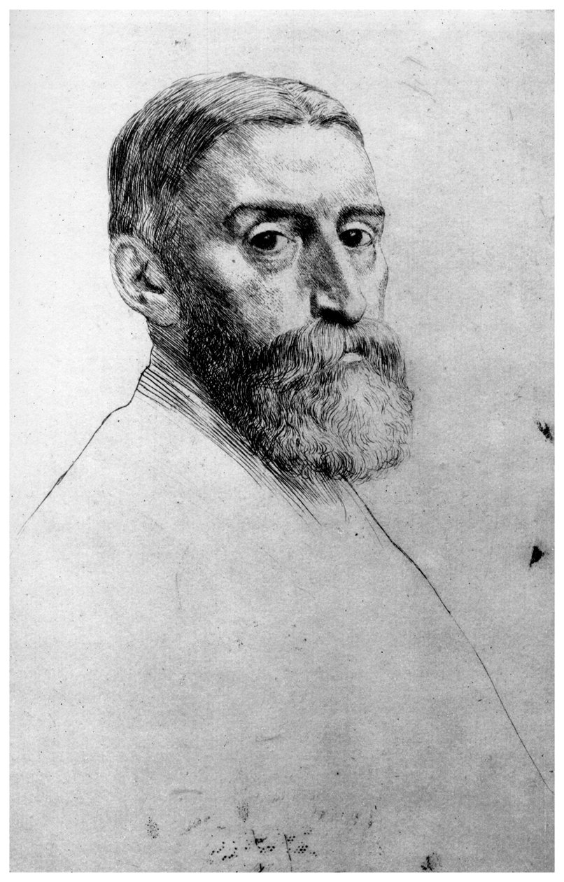 埃·波因特爵士（Eir Poynter），c1860-1910 1924年 作者 阿方斯·莱格罗斯（Alphonse Legros）