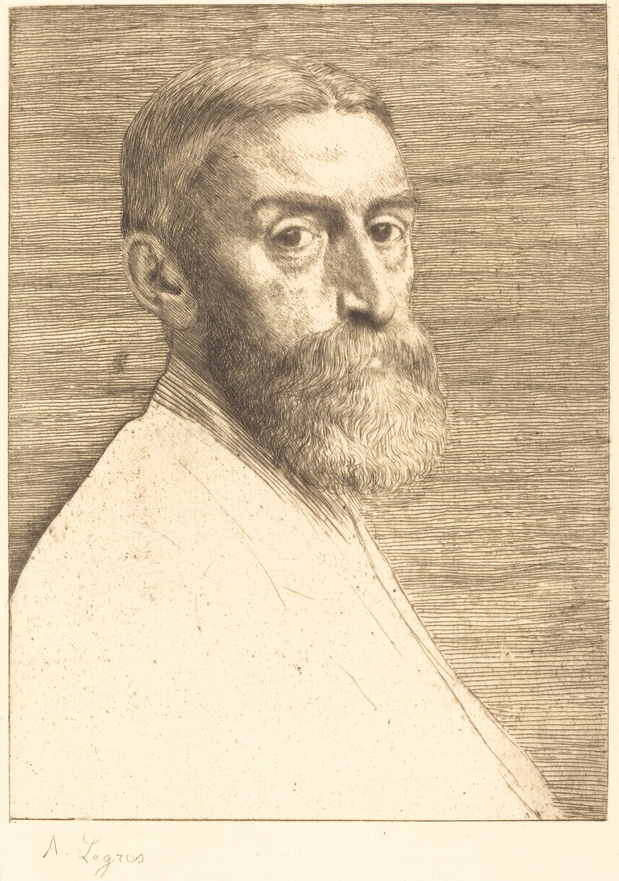 爱德华-约翰-波因特爵士 作者 阿方斯·莱格罗斯（Alphonse Legros）