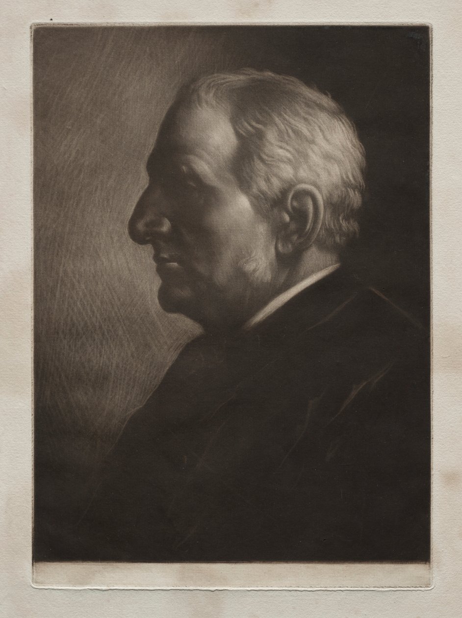 弗朗西斯·西摩·哈登爵士。 作者 阿方斯·莱格罗斯（Alphonse Legros）