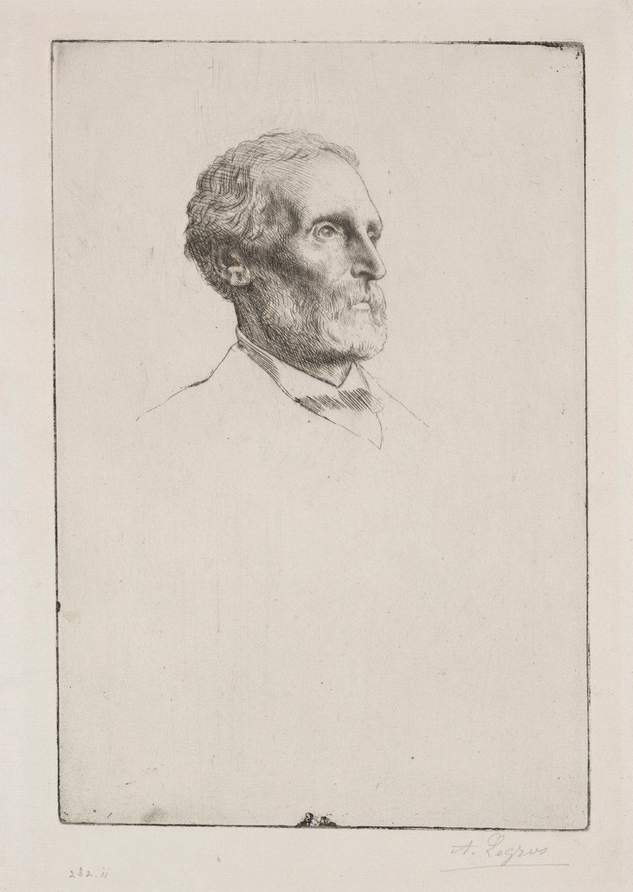 弗雷德里克•伯顿爵士。 作者 阿方斯·莱格罗斯（Alphonse Legros）