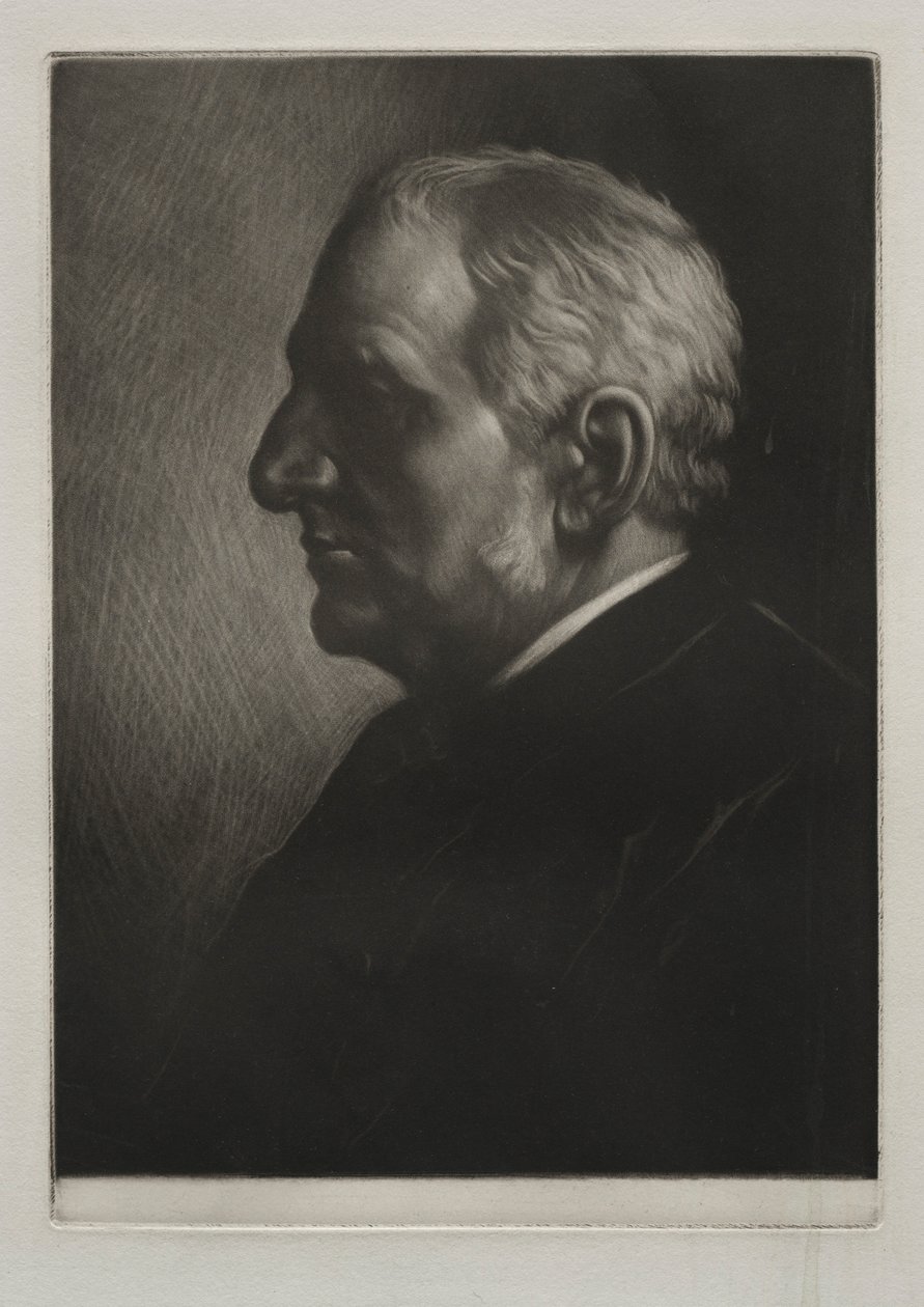 西摩·哈登爵士。 作者 阿方斯·莱格罗斯（Alphonse Legros）
