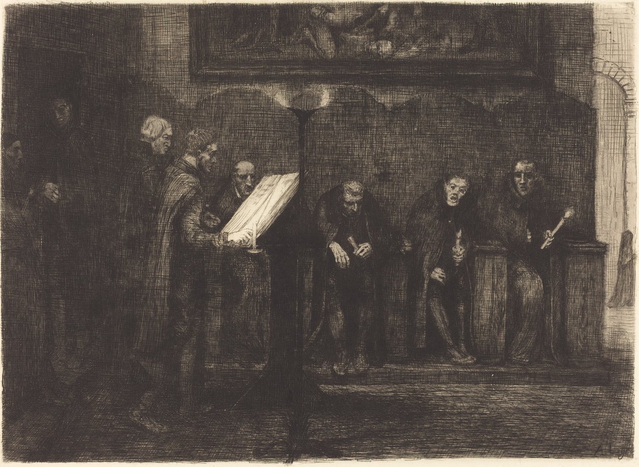 西班牙歌手 作者 阿方斯·莱格罗斯（Alphonse Legros）