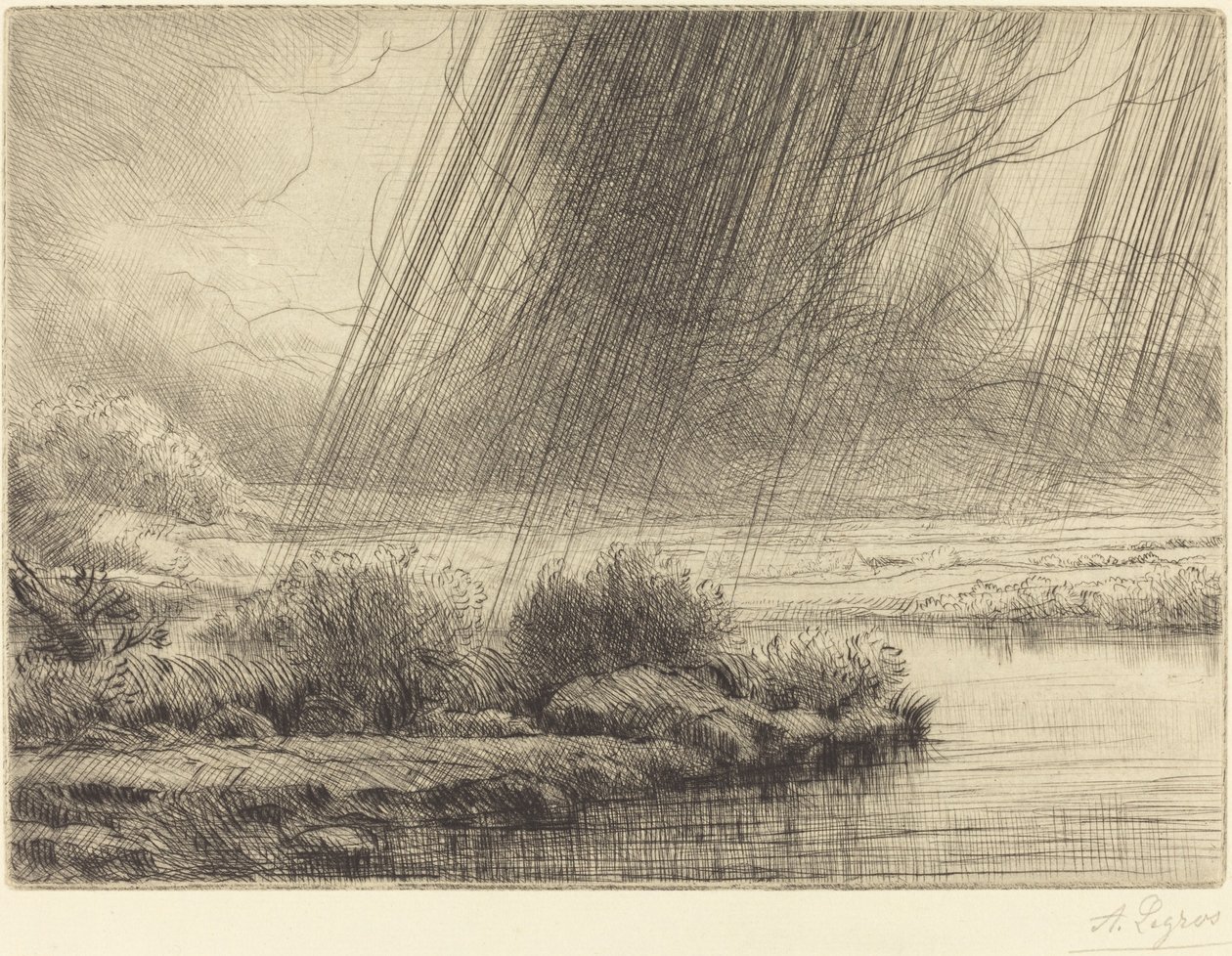 暴风雨 (Un orage) 作者 阿方斯·莱格罗斯（Alphonse Legros）