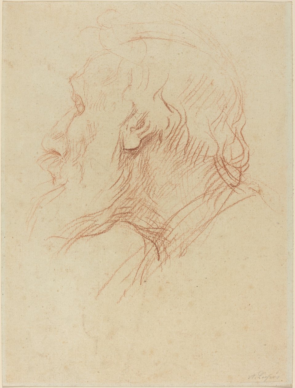一个乞丐的研究 作者 阿方斯·莱格罗斯（Alphonse Legros）