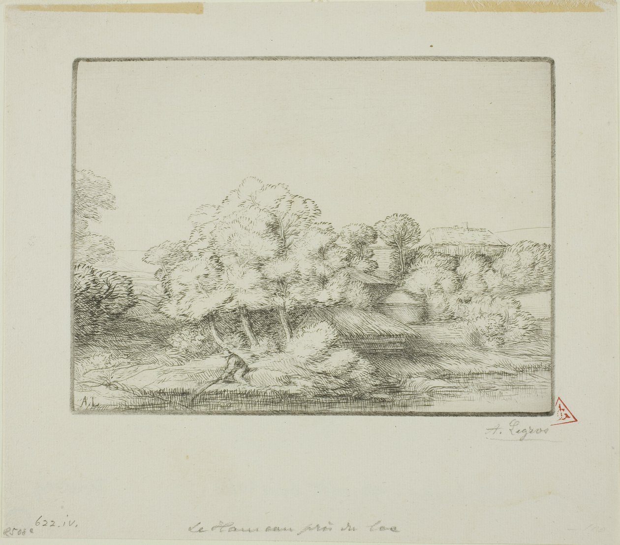 湖畔的哈姆雷特 作者 阿方斯·莱格罗斯（Alphonse Legros）