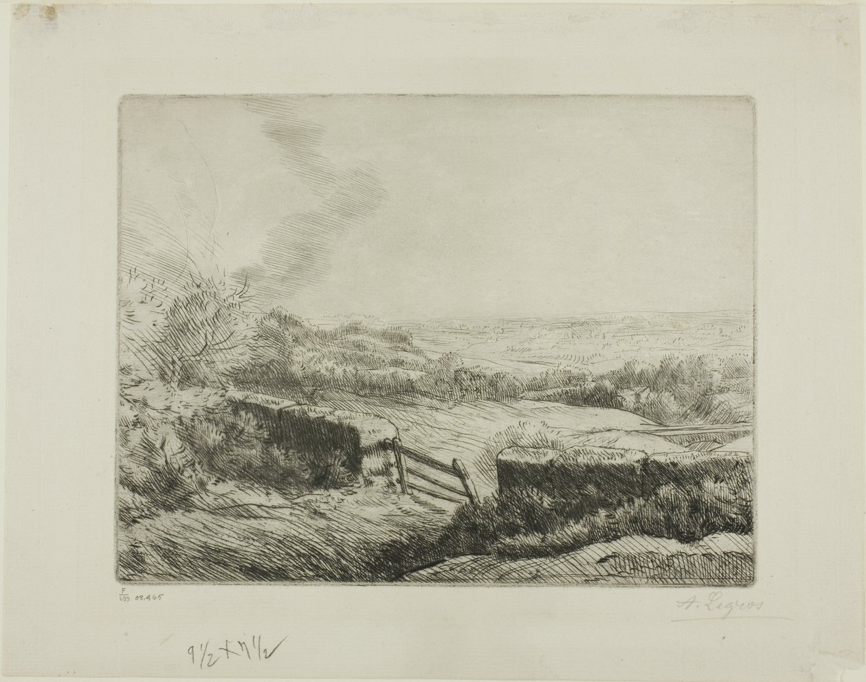 草甸之门 作者 阿方斯·莱格罗斯（Alphonse Legros）