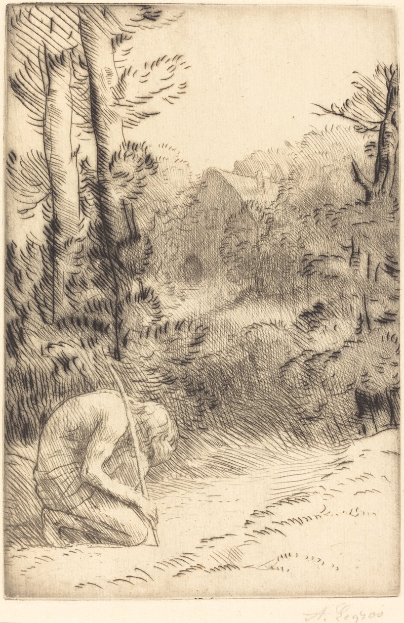浪子回头》，第二版 《浪子回头》。 作者 阿方斯·莱格罗斯（Alphonse Legros）