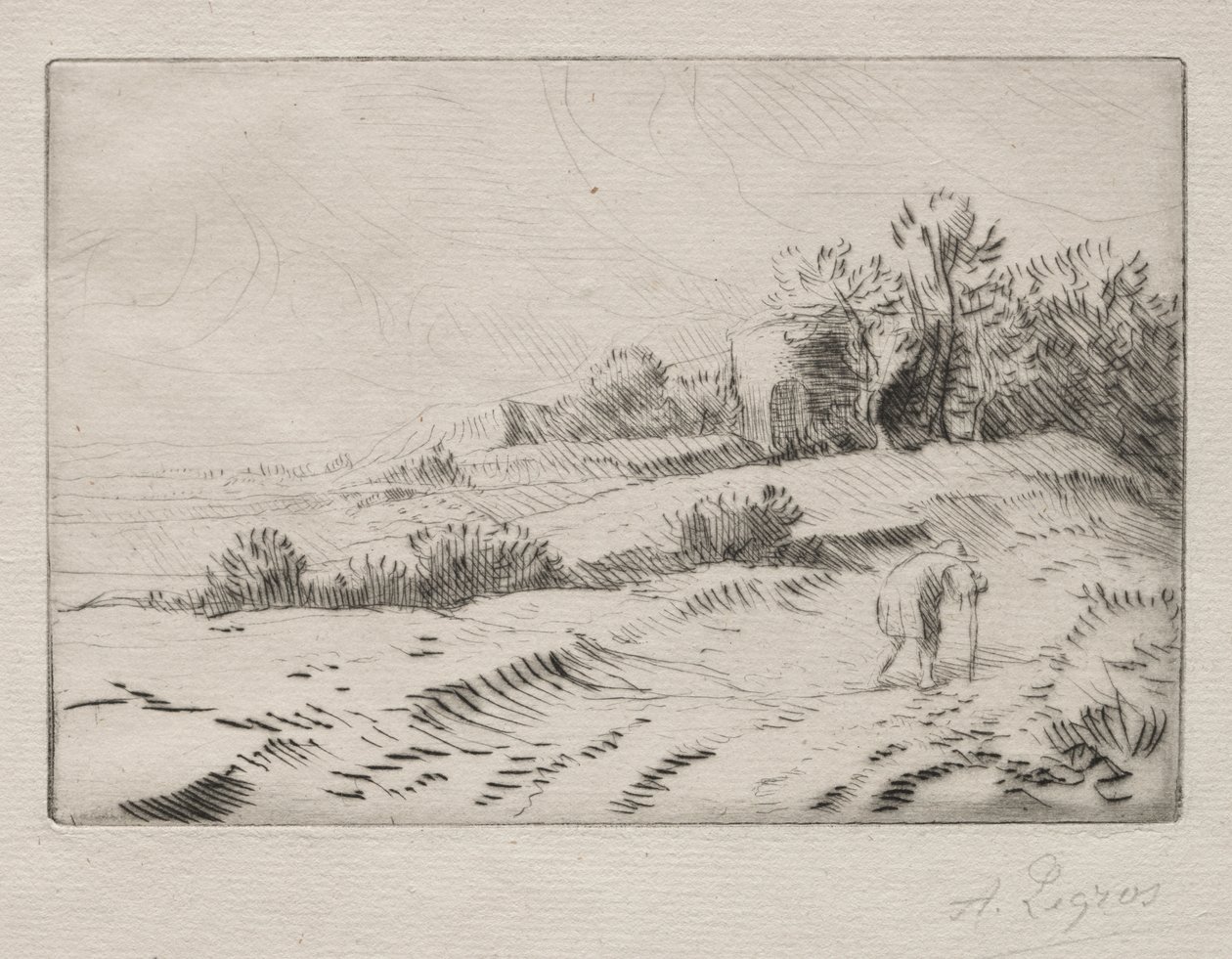 塔楼 作者 阿方斯·莱格罗斯（Alphonse Legros）
