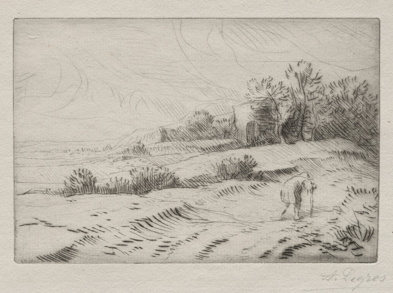 塔。 作者 阿方斯·莱格罗斯（Alphonse Legros）