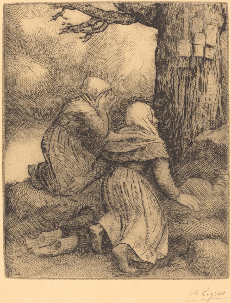 救赎之树 作者 阿方斯·莱格罗斯（Alphonse Legros）