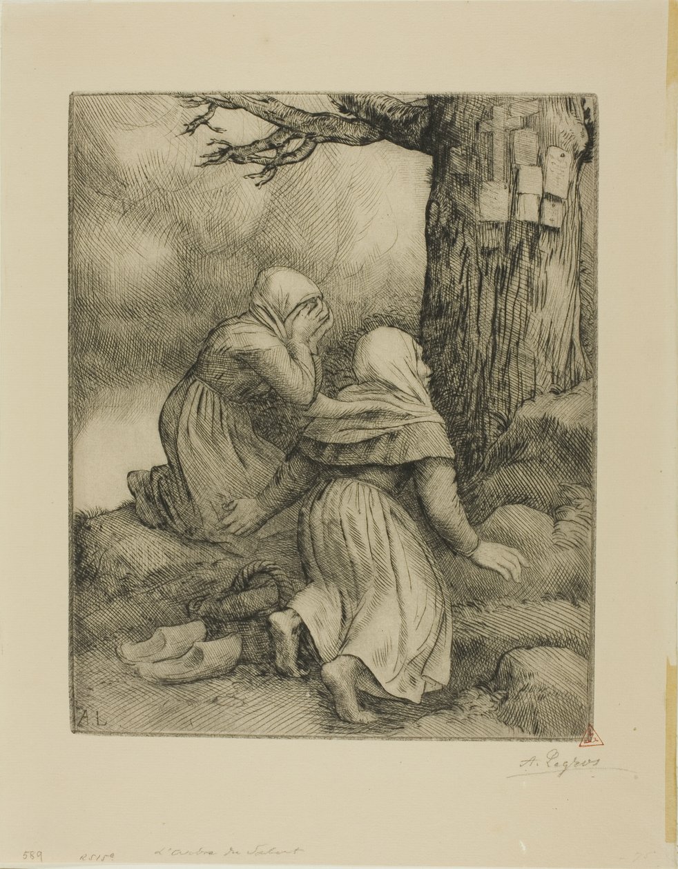 救赎之树 作者 阿方斯·莱格罗斯（Alphonse Legros）
