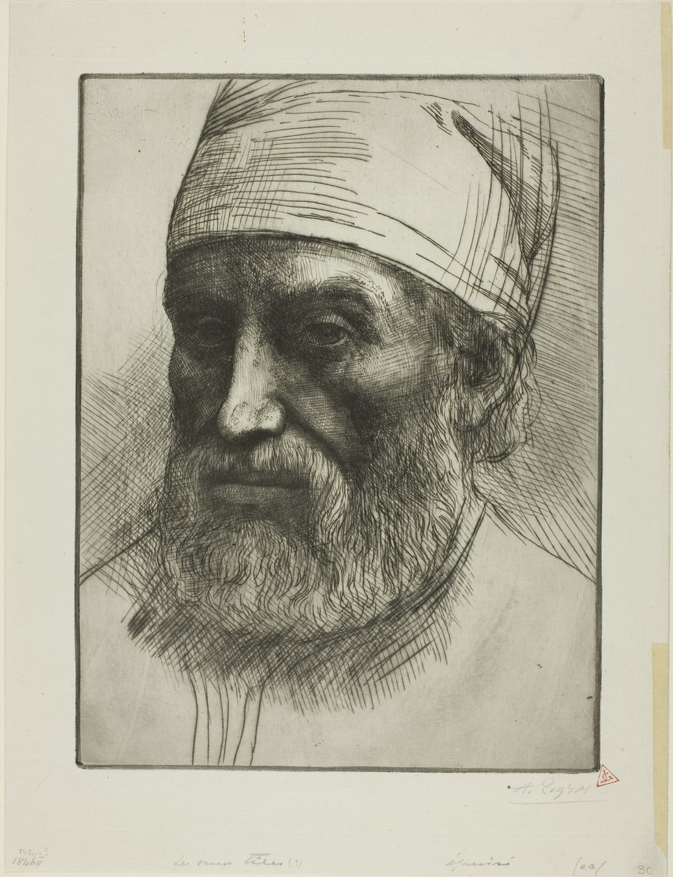两个头 作者 阿方斯·莱格罗斯（Alphonse Legros）