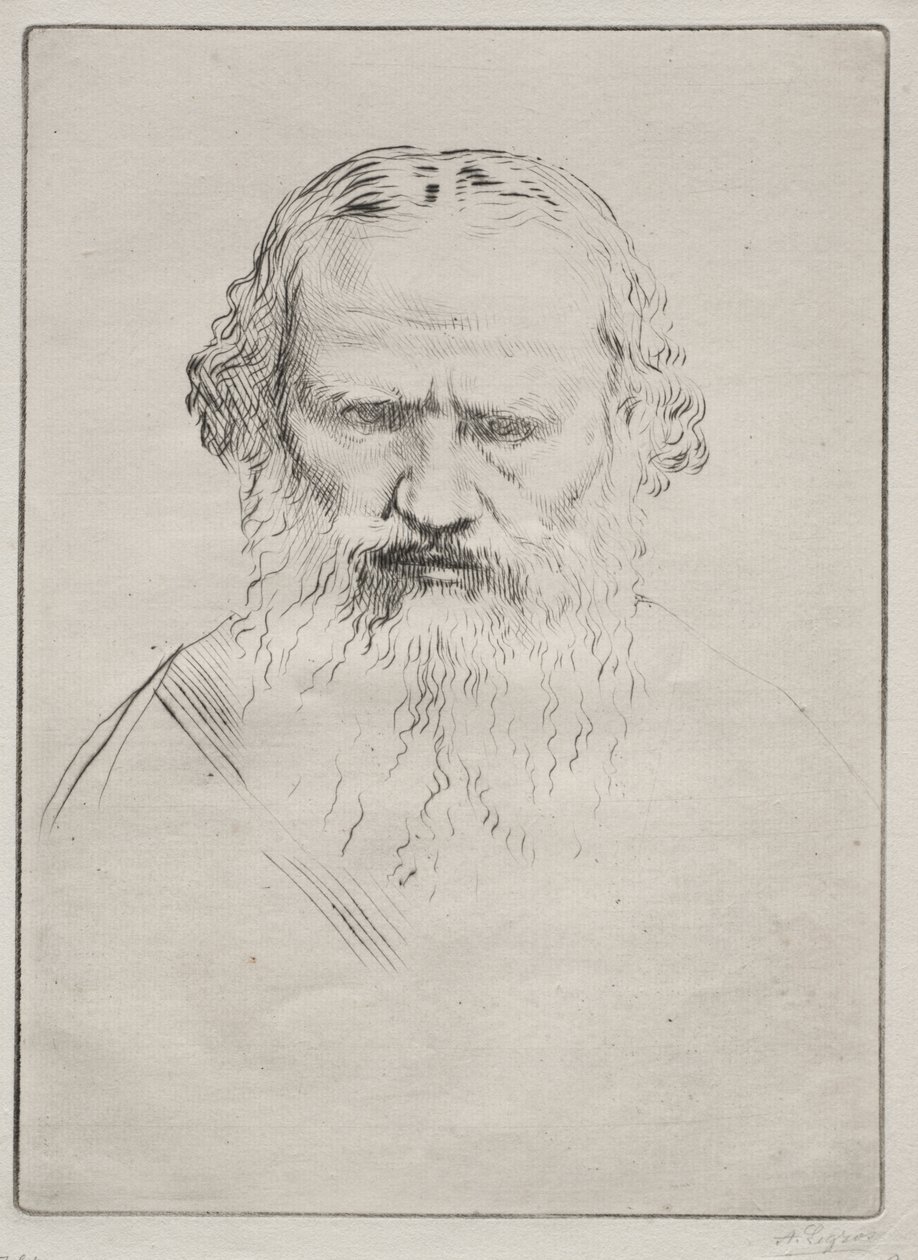 托尔斯泰 作者 阿方斯·莱格罗斯（Alphonse Legros）