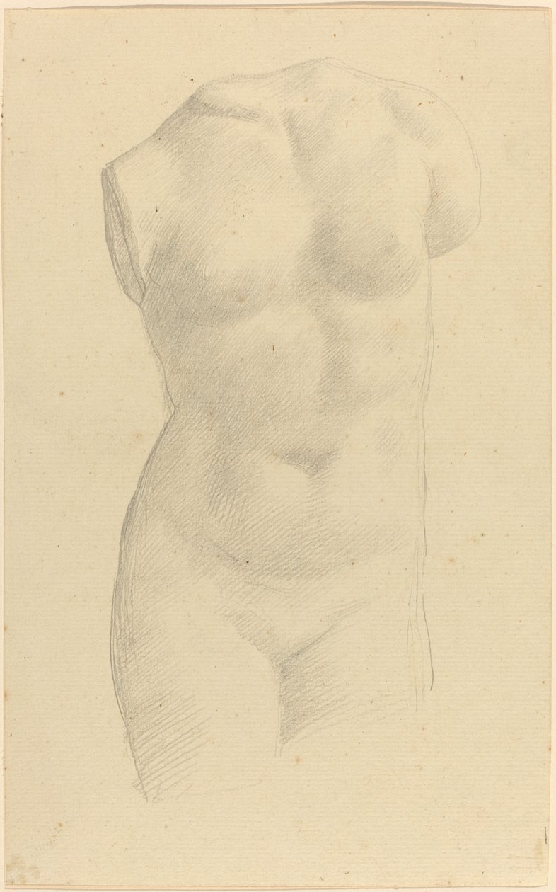 躯干。 作者 阿方斯·莱格罗斯（Alphonse Legros）