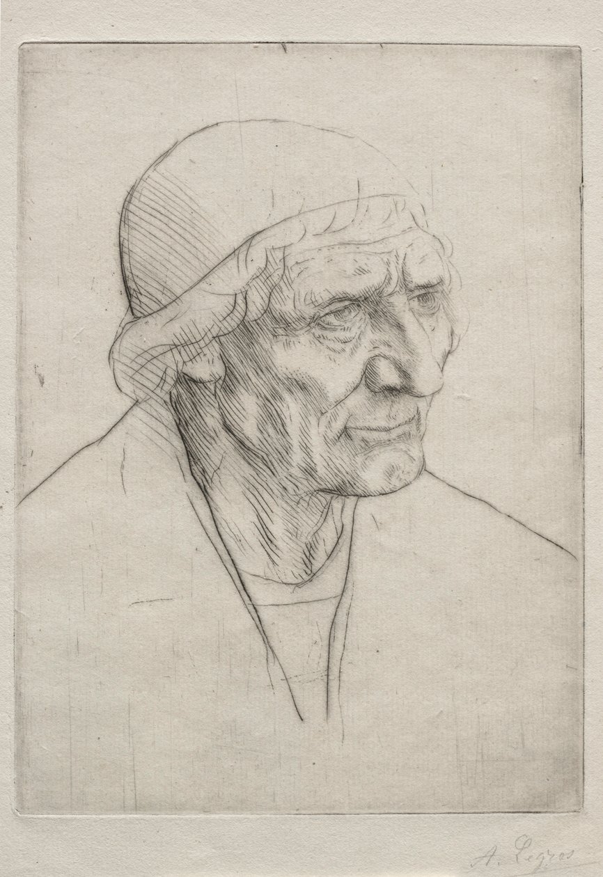 祝福团长。 作者 阿方斯·莱格罗斯（Alphonse Legros）