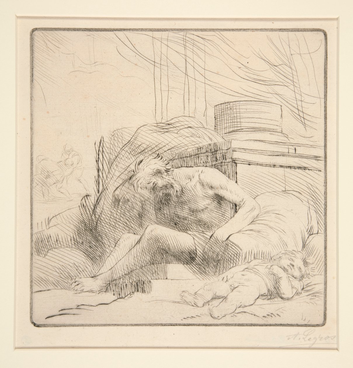 受害者 d 作者 阿方斯·莱格罗斯（Alphonse Legros）