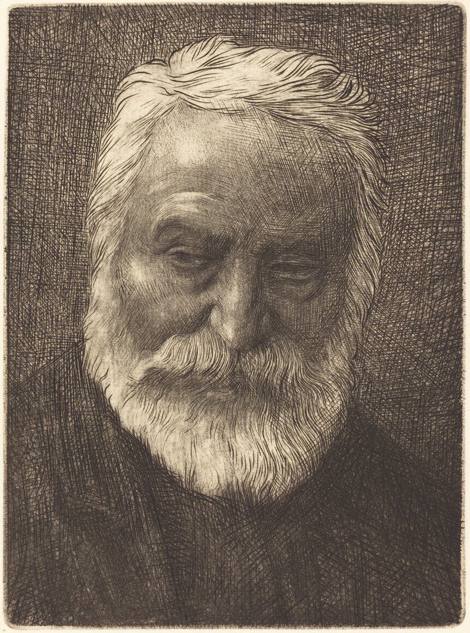 维克多-雨果，第二版。 作者 阿方斯·莱格罗斯（Alphonse Legros）