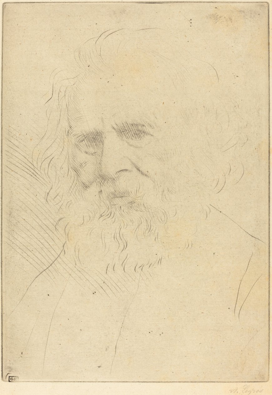 W.H. Longfellow，第1版。 作者 阿方斯·莱格罗斯（Alphonse Legros）
