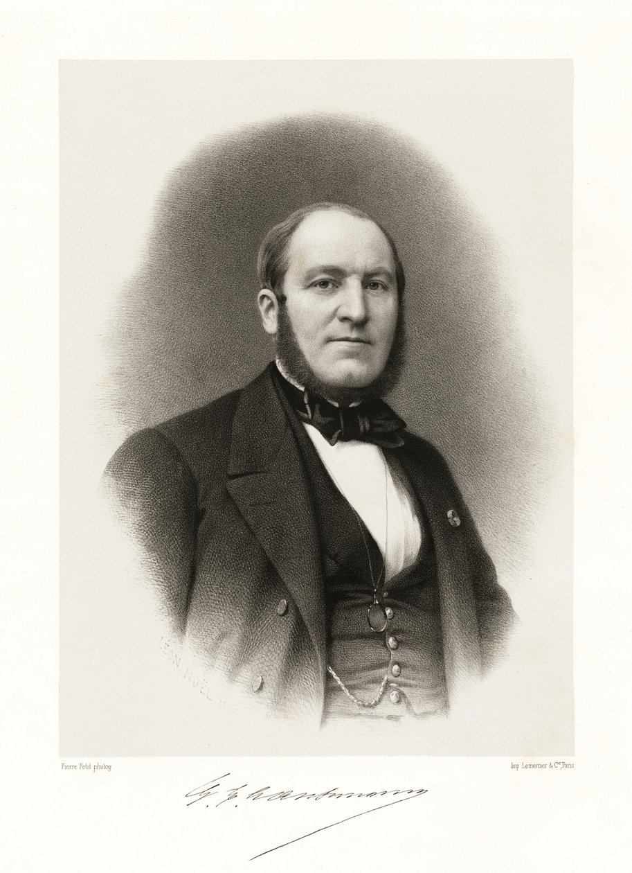 GeorgesEugèneHaussmann，1865-66 作者 阿方斯·莱昂·诺埃尔