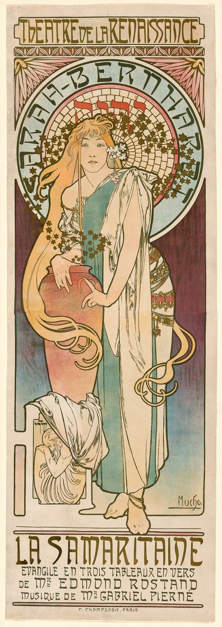 La Samaritaine 作者 阿尔方斯·玛丽·穆夏