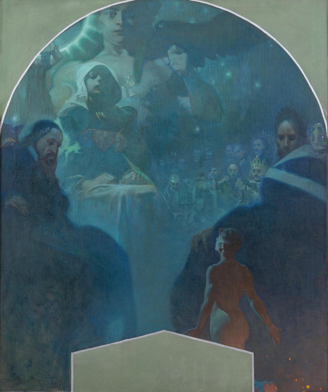 以自己的力量III，1911年 作者 阿方斯·慕夏