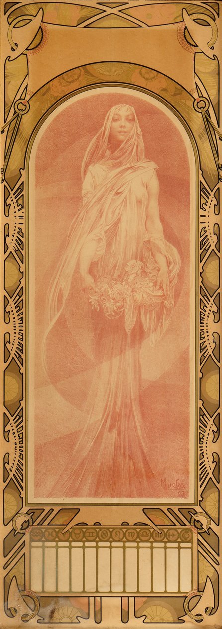 援引，1897年 作者 阿方斯·慕夏