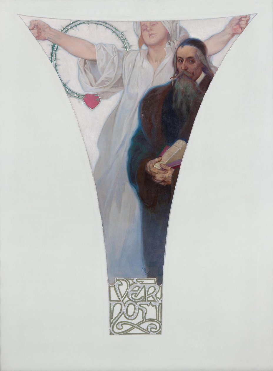 约翰·阿莫斯·柯门纽斯（John Amos Comenius），1911年 作者 阿方斯·慕夏