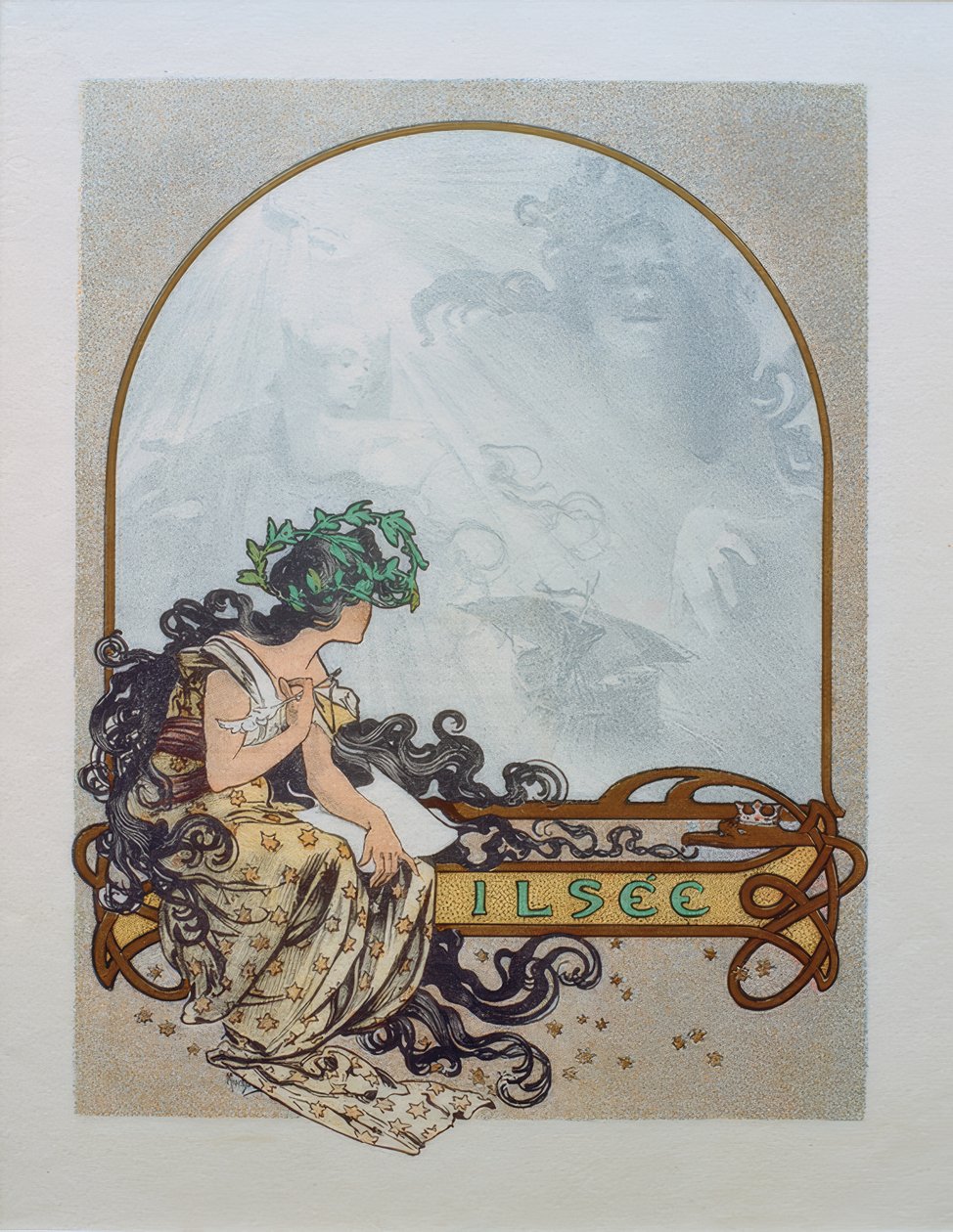 R. de Flers, Ilsee / Ill. v. Mucha 作者 阿方斯·慕夏