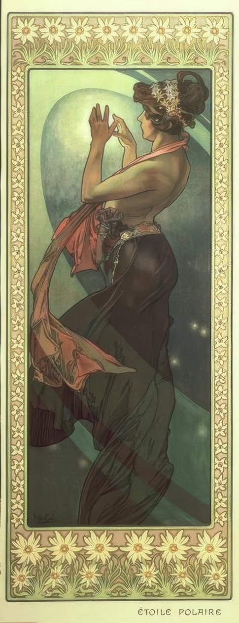 北极星 作者 阿方斯·慕夏