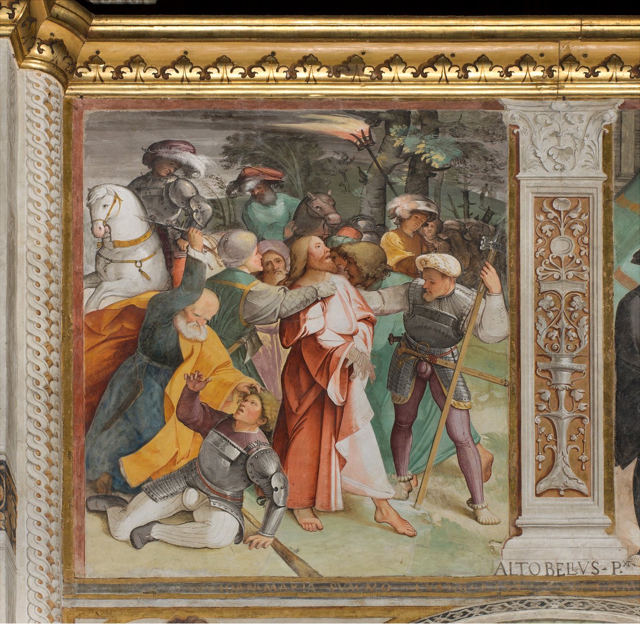 Central Aisle, Sixth South Span, Catch of Jesus, Altobello Melon 作者 阿尔托贝洛瓜