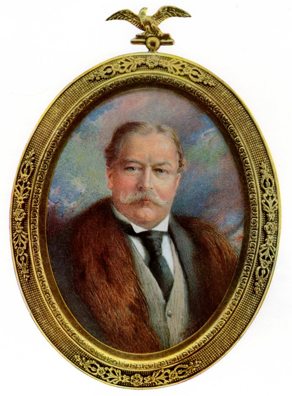 美国总统威廉·霍华德·塔夫脱（William Howard Taft），1910年。 作者 艾琳·威廉姆斯（Alyn Williams）