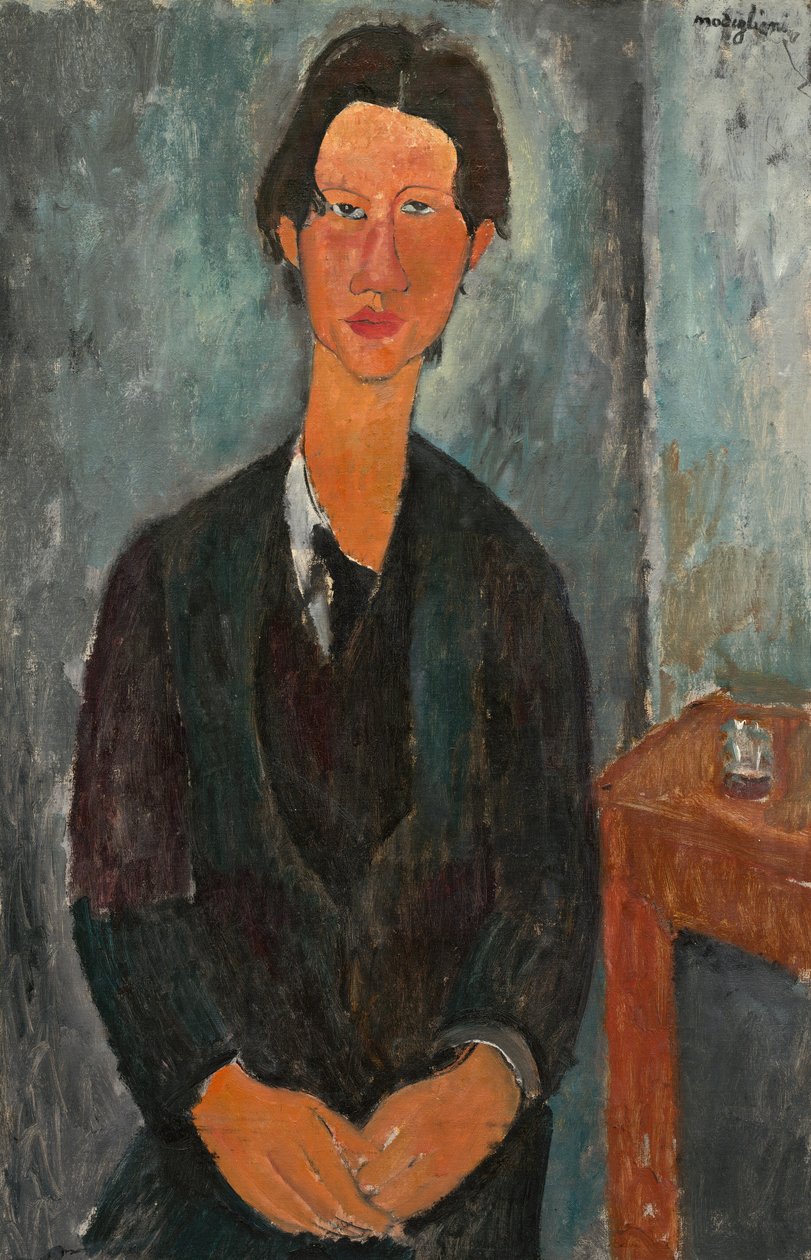 Chaim Soutine, 1917. 作者 阿梅代奥·莫迪利亚尼