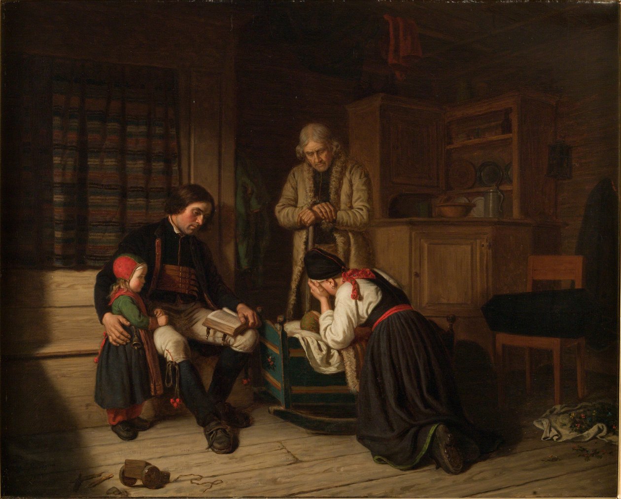 Lillanssistabädd（&39;The Little One的最后一张床&39;） 作者 阿玛莉亚·林德格伦（Amalia Lindegren）