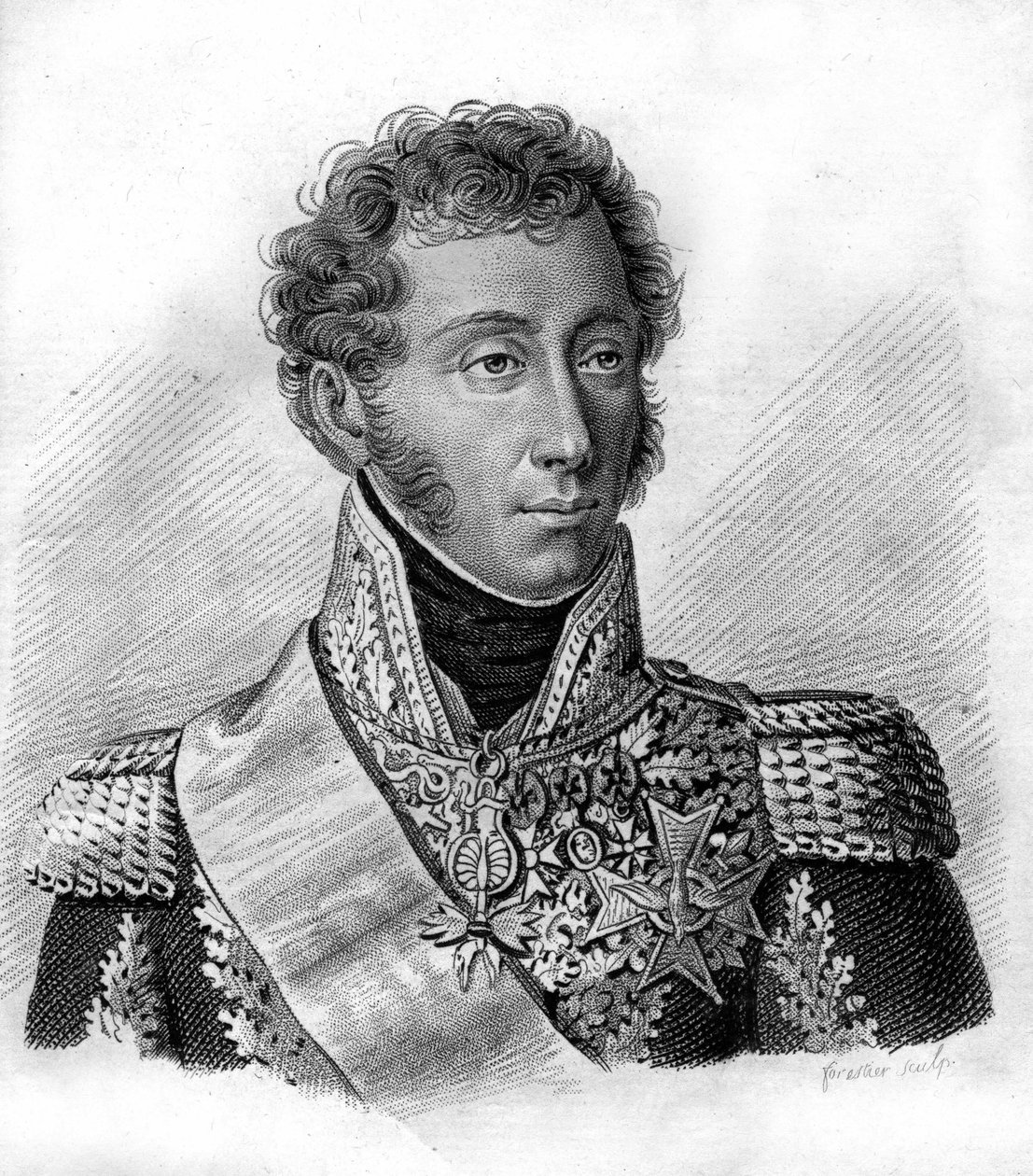 安古兰公爵路易斯-安托万（Louis-Antoine）-阿图瓦（或路易-德-法兰西）（1775-1844），法国的最后一只海豚--在《法国人的胜利和征服后的将军肖像》中--1818年安布罗伊斯-塔迪厄的坟墓--斯特拉-科 作者 安布罗斯·塔迪厄（Ambroise Tardieu）