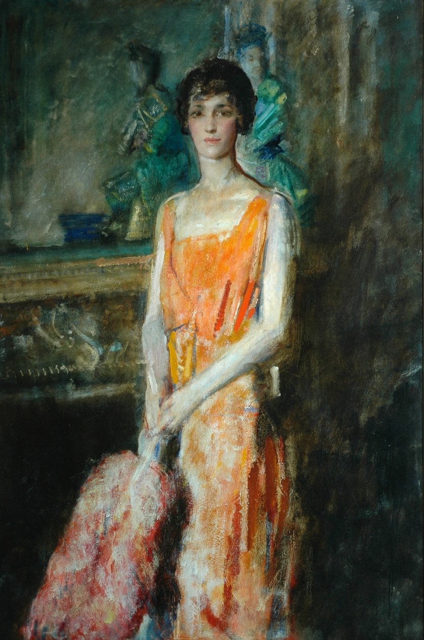 Mademoiselle de Pourtales，c.1925 作者 安布罗斯·麦克沃伊
