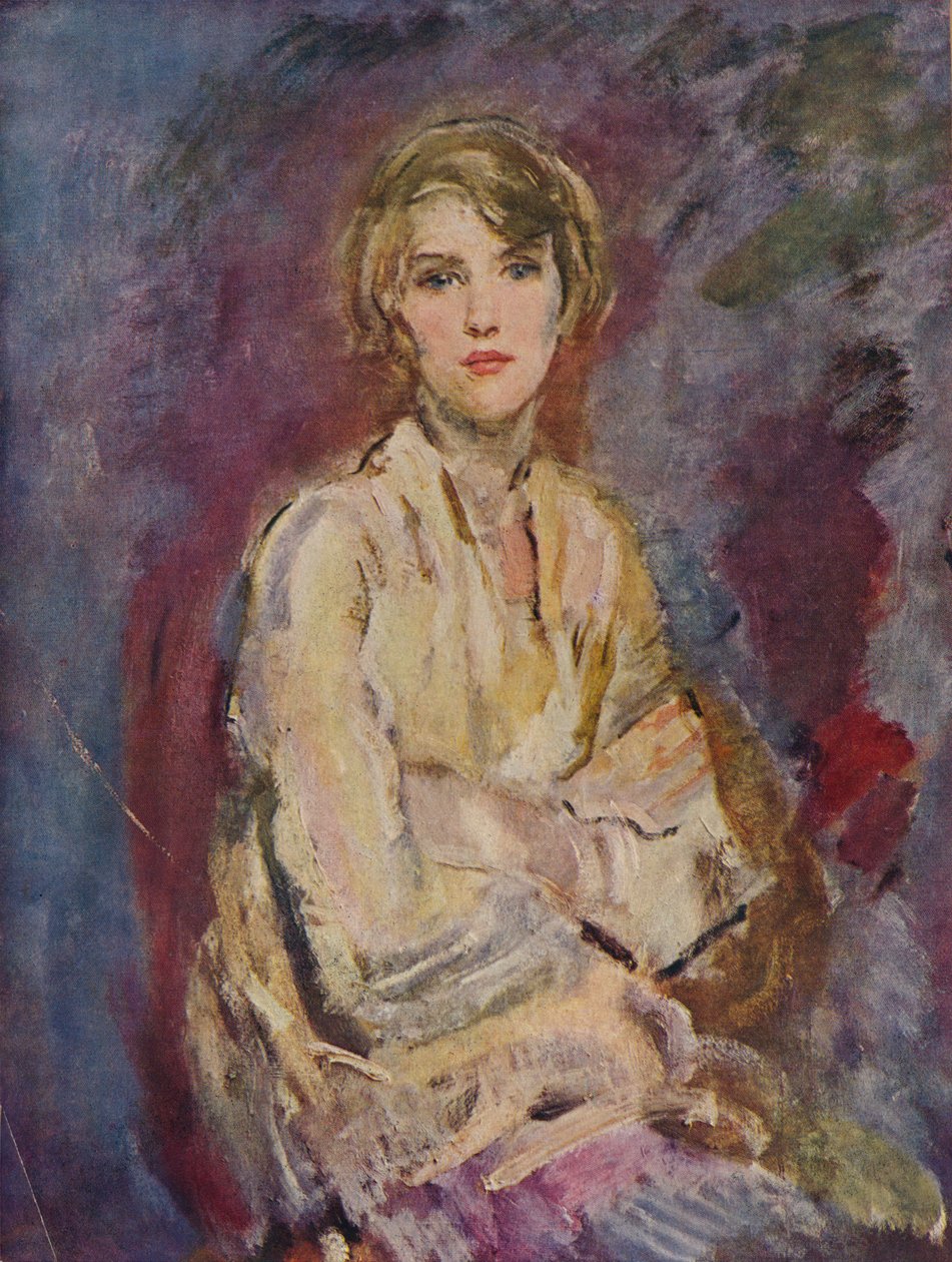 安娜，艺术家的女儿，1905年1935年 作者 安布罗斯·麦克沃伊