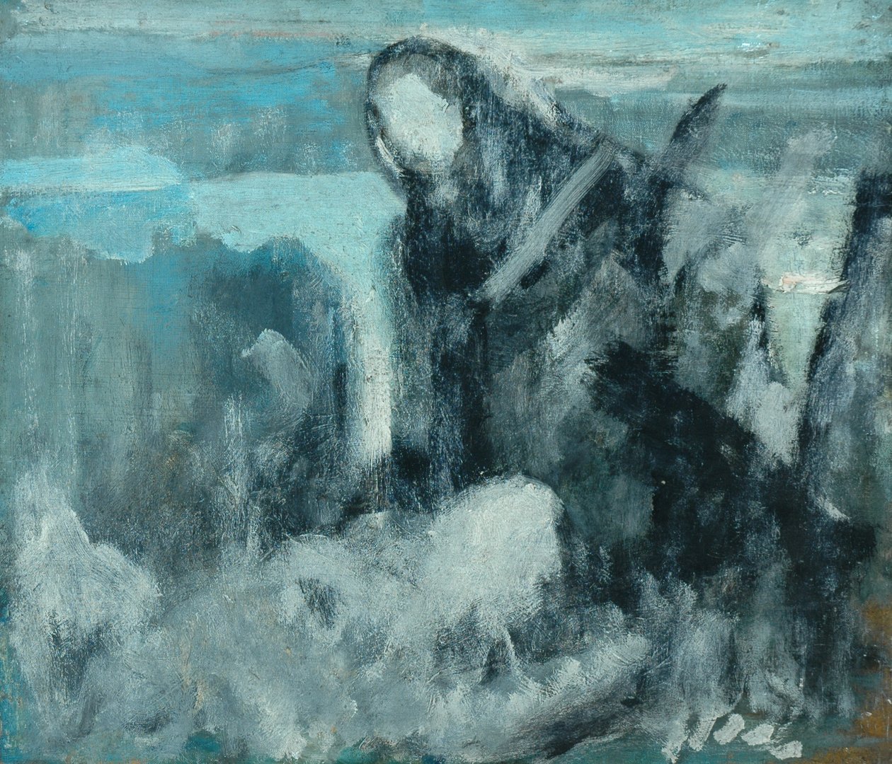 “网络修理工”的草图，c.1911？12 作者 安布罗斯·麦克沃伊