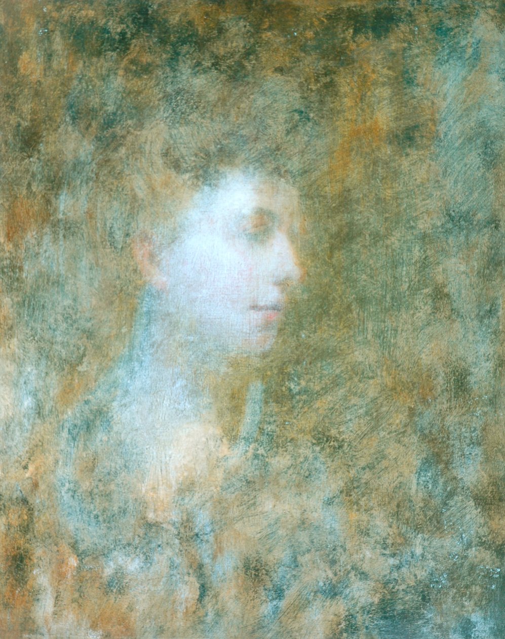 Viscountess Chilston肖像的素描 作者 安布罗斯·麦克沃伊