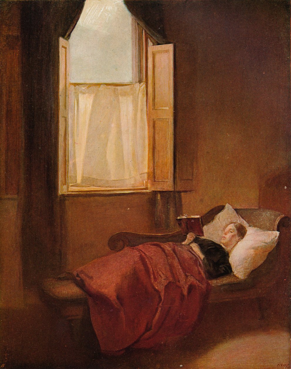 恢复期，c1900 作者 安布罗斯·麦克沃伊
