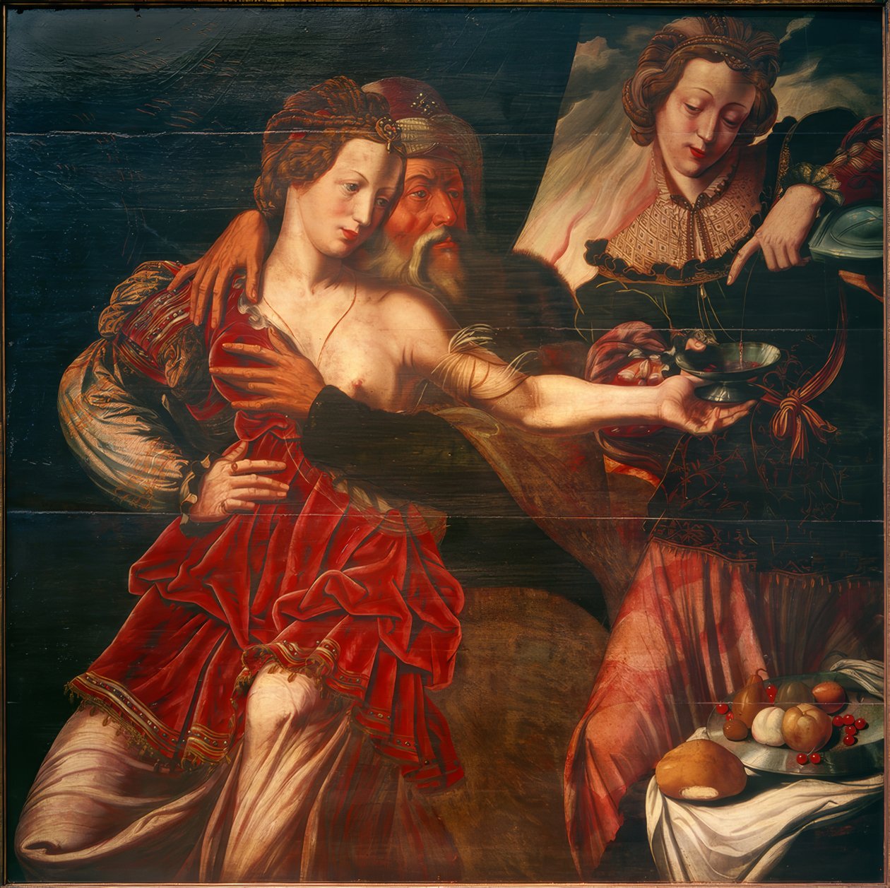 洛特和他的女儿们 作者 安布罗休斯·本森（Ambrosius Benson）
